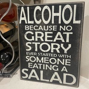 Fun kitchen sign